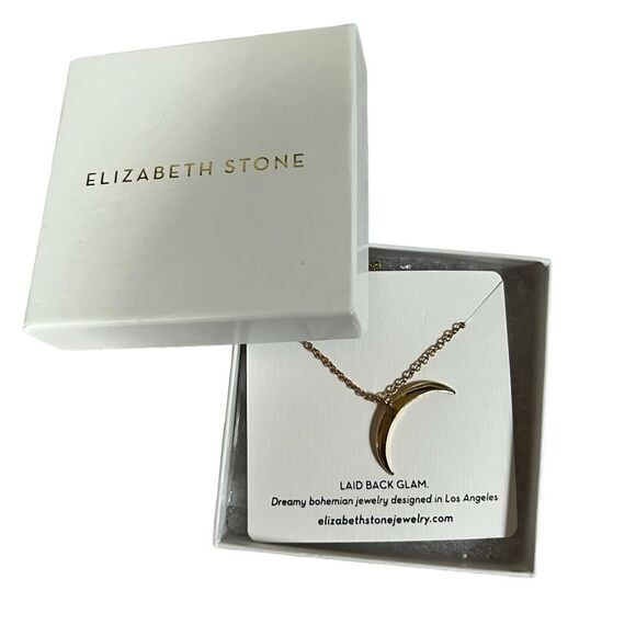 Half moon adjustable necklace - Picture 2 of 5